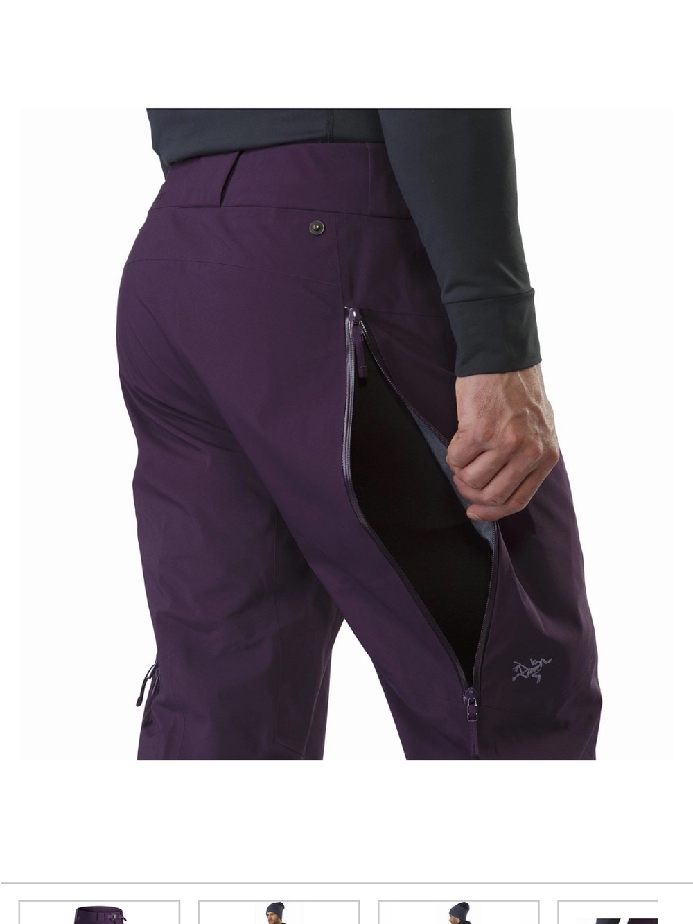 Arc'teryx Ski Trousers Men Sabre Pant Phantom - Picture 5 of 13